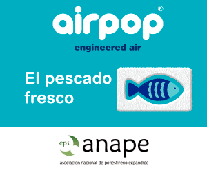 Cajas isotérmicas de EPS apiladas